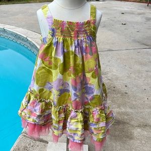 🌈 Target Cherokee Dress Floral Sz 2T Summer